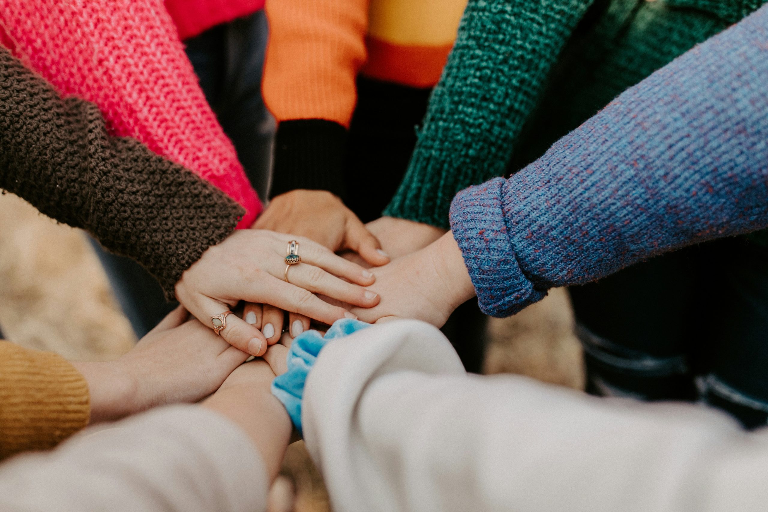Zusammen, Hand in Hand, Netzwerk, Gemeinsam